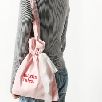 텐바이텐 Ribbon eco bag_pink