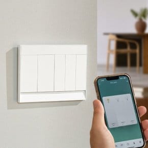 무선 스마트 스위치 커버 교체 IOT 전등 전기 원격 제어 2구