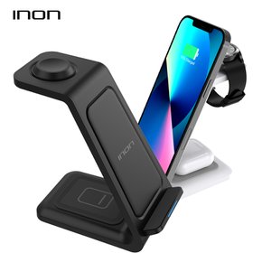 INON 15W 3in1 고속무선충전기 for Galaxy Watch IN-WC710TS