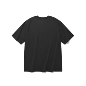 SP SNTPN LOGO T SHIRTS-BLACK WHITE