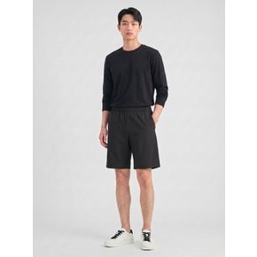 남성 밴딩 솔리드 5부 반바지 AMPSL4411-199_G