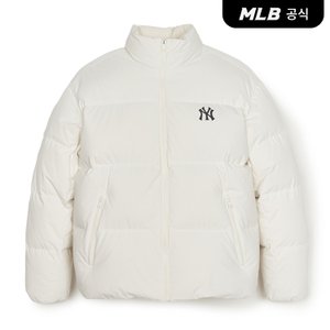 MLB [코리아공식] 메가로고 숏패딩 NY (Cream)