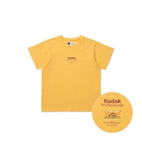 [공식](정상가 : 49,000원) 메일러 그래픽 소로나 반팔티셔츠 키즈 YELLOW