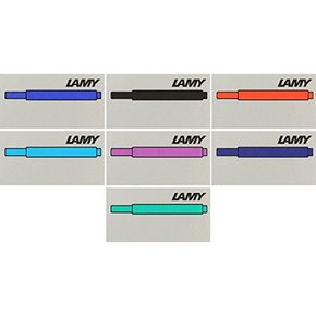 Marketfair Lamy 만년필 잉크 카트리지 포장 7 팩 35 카트리지 AL 스타 사파리