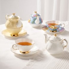  고원 엘린 티포원 300ml 1인 찻잔 티팟세트 도자기 티포트