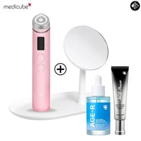 부스터프로 핑크 + 탁상거울 + 히알루로닉 딥 모이스처앰플 + 딥 리프팅 에이지 리페어크림 _WJK