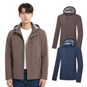 남성 골프 사파리 후드 탈부착 바람막이 자켓 BSC065SJ2M_P405220287