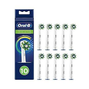 독일 오랄비 전동칫솔 브라un OralB 4210201321439 Cross액션 Toothbrush 헤드s with Clean맥시m