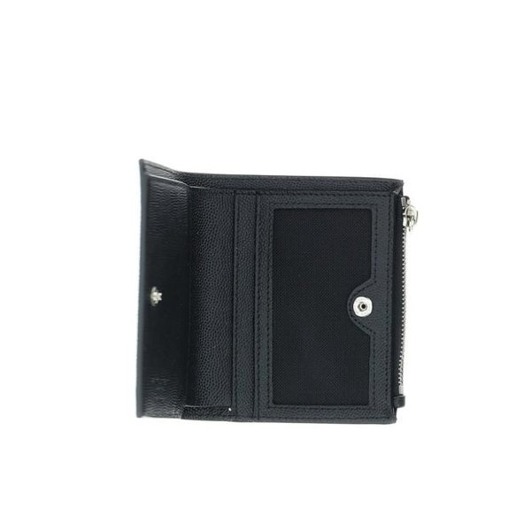 24FW 생로랑 반지갑 575789 BTY0N 1000 Black