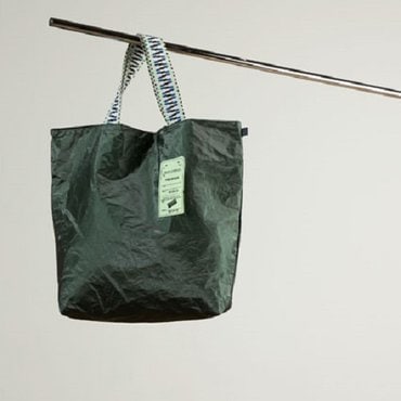 미야앤솔 가벼운 방수성 타이벡소재 데일리토트에코백 브론즈카키컬러 스타워즈카키