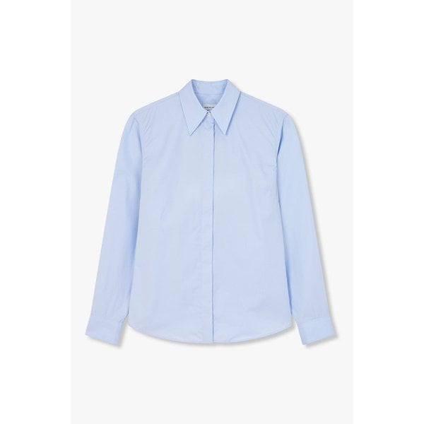 히든 버튼업 롱 슬리브 셔츠 3215340015000