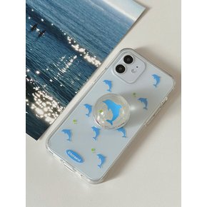 Dolphin case  (Jelly/Jelly hard case)