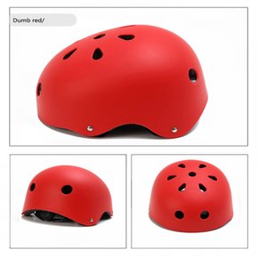 경량・투습성의 헬멧. 자전거, 스케이트보드, 아이스스케이팅 등 다양한 활동에 대응 (S, 레드)