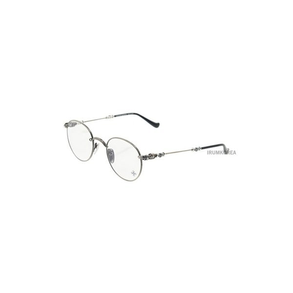 FW25 남성 부바 아시안핏 안경 BUBBA-A Antique Silver-Black Plastic