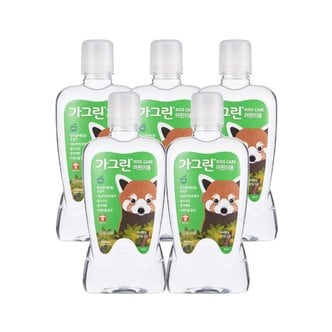 가그린 동아제약 어린이 가그린 사과 380ml x 5개 /구강청결제 충치예방