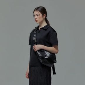 Daily Shirring Bag M Sleek Black