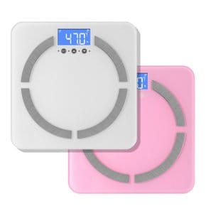 원 체지방 디지털 체중계 ONE201/핑크/화이트 다이어트관리
