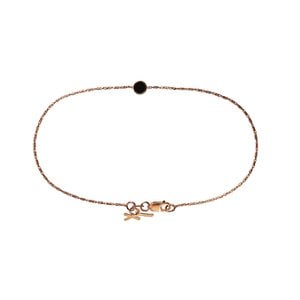 페르테 오니체 로즈 앵클리스, Onice Rose Anklet, 14k rose gold