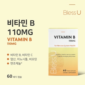 뉴질랜드 비타민B컴플렉스 vitaminB 110mg 60캡슐 6통