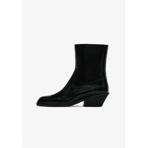 4312681 Massimo Dutti SQUARE-TOE - Classic ankle boots black