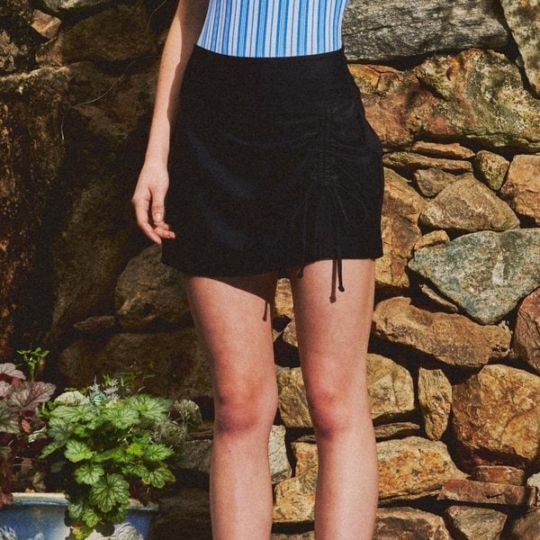 [여주점] N242WWL450 여성 하이브리드 워터 스커트 카본블랙