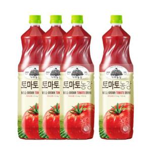 가야농장 토마토농장 주스 1.5L 4개 .