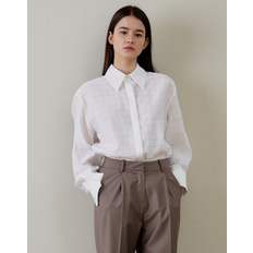 CLASSIC CHECK SHIRTS WHITE   클래식 체크 셔츠 화이트