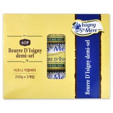 코스트코 이즈니 AOP 가염버터 750g (250g x 3개입) 프랑스 버터 냉장발송