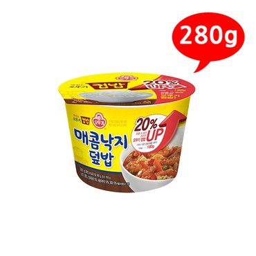 올인원마켓 (7205660) 컵밥 매콤낙지덮밥 280g