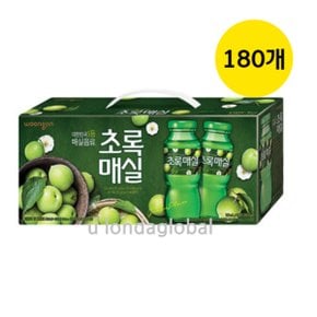 웅진 초록매실 병문안 음료 선물세트 180ml 180개