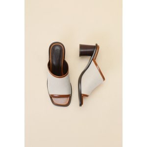 슈콤마보니 Two tone hill slide(brown)  DG2AM24025BRN