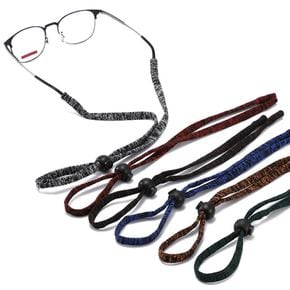 컬러 패션 선글라스 안경줄 길이조절 로프 스트랩