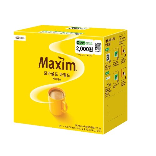 모카골드 커피믹스 400T+N Pay 2000원 (네이버페이 포인트)