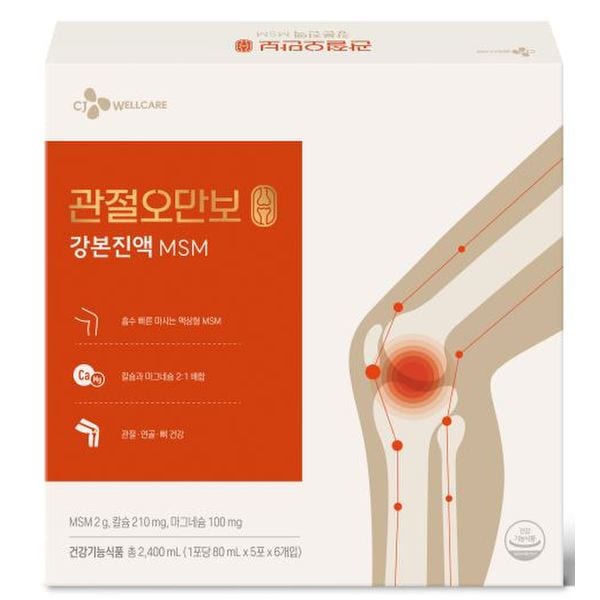 [CJ] 관절오만보 강본진액 MSM(80ml*30포)