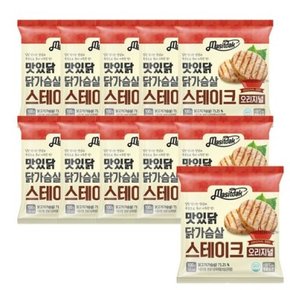 랭킹닭컴 맛있닭 닭가슴살 스테이크 오리지널 100g (총11팩)