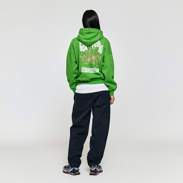 [여주점] FC VINTAGE ARTWORK HOODIE-LIGHT GREEN