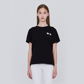 Pome Two Patch T-Shirt BK