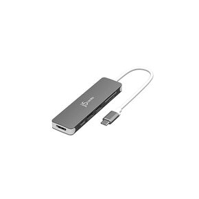 j5create USB Type-C 6in1 멀티 어댑터 허브 Power Deli