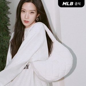 MLB [코리아공식] 패딩 퀼팅 미디움 호보백 BOS (Ptn.Cream)