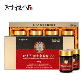 정원삼 6년근 발효홍삼정365 (200g x 4병)