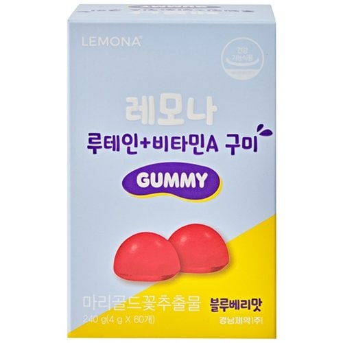 [레모나] 루테인+비타민A 구미(4g*60개)