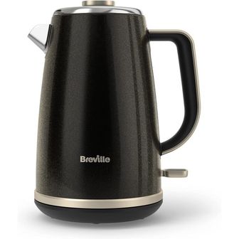  영국 브레빌 전기포트 Breville Aura Electric Kettle 1.7L 3kW Fast Boil Shimmer 블랙 [VKT234