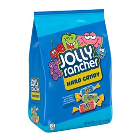 Jolly Rancher졸리랜처  다양한  과일  맛  하드  캔디,  개별  포장,  1.4kg,  벌크  백