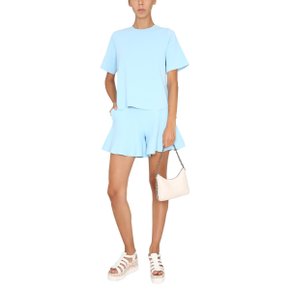 SS22 스텔라 매카트니 Shorts SVASED SHORTS AZURE 604344_S20764210