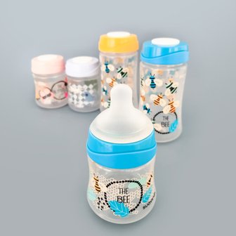 스와비넥스 와이드넥 노꼭지 젖병 150ml + 모유촉감젖꼭지(2p)