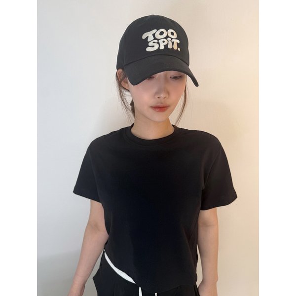 Bubble Logo Ball Cap_BLACK