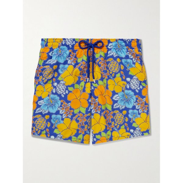 빌보콰 모레아 스트레이트 레그 미드 렝스 프린트 ECONYL® 스윔 쇼츠 46376663162874779