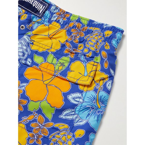 빌보콰 모레아 스트레이트 레그 미드 렝스 프린트 ECONYL® 스윔 쇼츠 46376663162874779