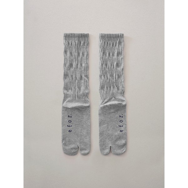 Pleated Tabi Socks GY