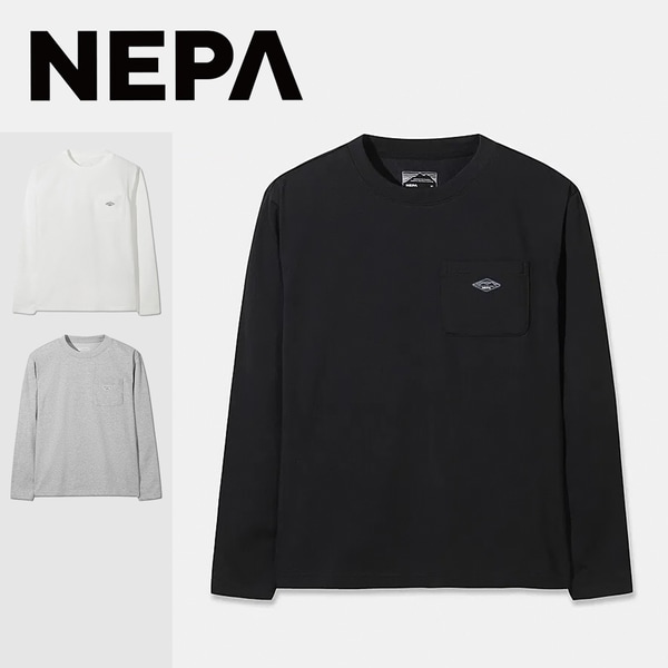 [부산점] 공용 C/P 베이직 긴팔 라운드 티셔츠 7MC5343